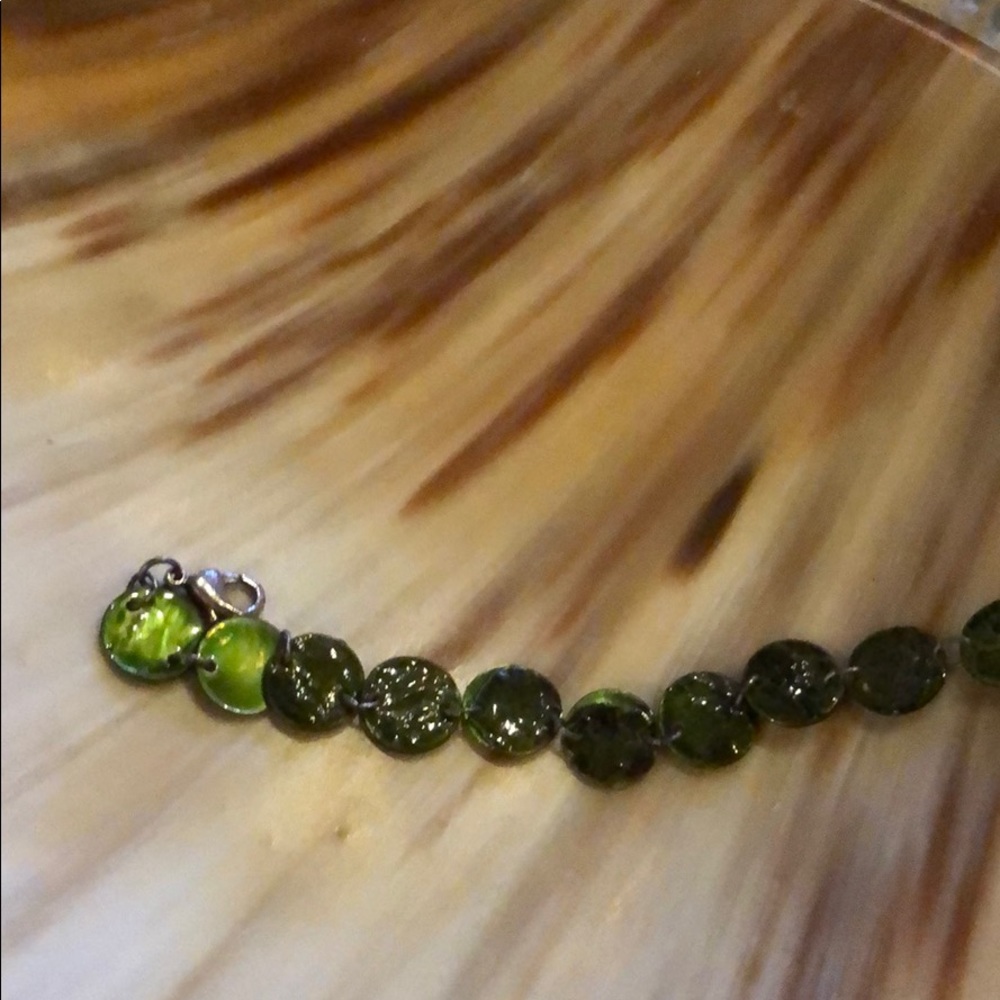 Green bracelet